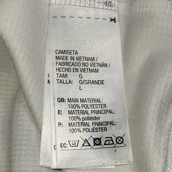 Cristiano Ronaldo Real Madrid 2015 2016 UEFA FINAL Home Soccer Jersey Shirt L - Picture 8 of 10